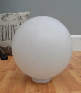 12 Inch Diameter Plastic Globe Shade for Outdoor Lighting - Picture 1 of 2