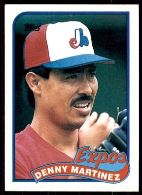 1989 Topps Denny Martinez Montreal Expos #313 - Image 1 of 2