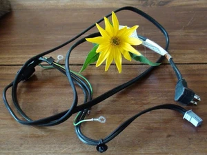 Original-Zubehör-Hersteller Whirlpool flache Waschmaschine Modell # WTW500DW1 NETZKABEL W10132081A - Bild 1 von 4