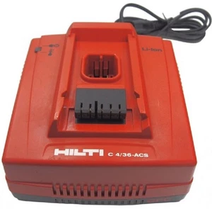 CARGADOR CPC HILTI C4/36-ACS 36V, 14,4V 22V, 36V 7,5AMP Li-ION 14,4V -36V 7,5A - Imagen 1 de 1