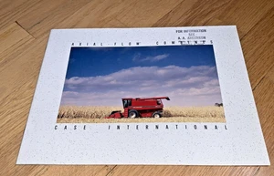 CASE INTERNATIONAL AXIAL FLOW COMBINES Brochure - Picture 1 of 12