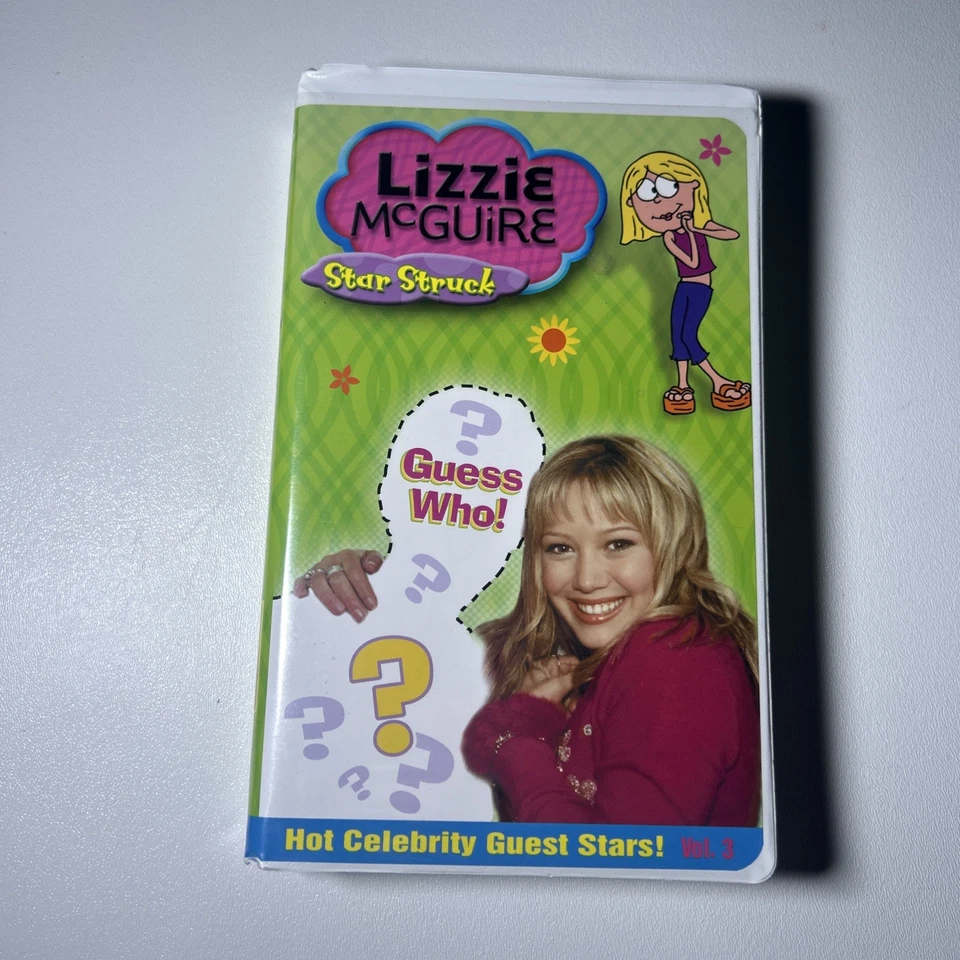 Lizzie McGuire Star Struck Hot Celebrity Guest Stars Vol 3 VHS 2004 Clam Shell Foto 1 de 4