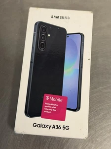 **SIGILLATO** Smartphone Samsung Galaxy A36 5G fantastico nero 128 GB A366U (T-Mobile) - Foto 1 di 2
