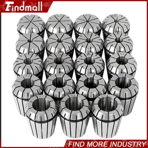 ER32 Metric Precision Spring Collet Set 2-20mm 19pcs for CNC Engraving Milling - Picture 1 of 12