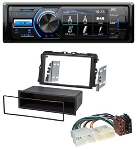 JVC Bluetooth MP3 USB DAB Autoradio für Opel Vivaro Combi J7 Kasten F7 11-15 - Bild 1 von 9