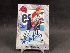 1991 CLASSIC FOUR SPORT HOCKEY RAY WHITNEY #20A ROOKIE AUTO 1890/2600