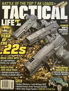YEAR OF THE .22s Sept Oct 2022 TACTICAL LIFE Magazine - Foto 1 di 3