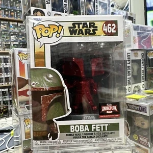 Funko Pop! Star Wars El Libro de Boba Fett - Boba Fett #462 Objetivo Rojo Cromo - Imagen 1 de 8