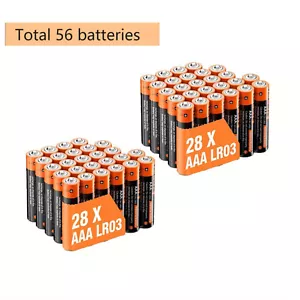 56pcs,1000mAh AAA alkaline battery,1.5V high performance,Household Office Device - Picture 1 of 8