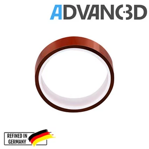 Advanc3D Capton Polyimid Tape 20mm breit und 33m lang Hitzebeständig für Hotends - Bild 1 von 4