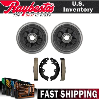 Kit trasero Raybestos tambores de freno y zapatas de freno para Toyota Paseo 1995 1994 1993 Foto 1 de 4