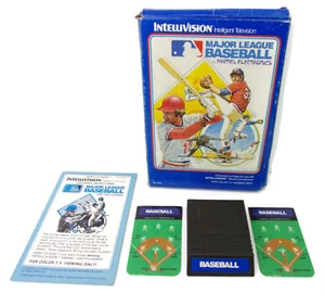 Major League Baseball Intellivision Game Cartridge Complete In Box TESTED - Picture 1 of 4