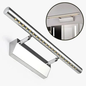 LED Spiegellampe Bad Spiegelleuchte mit Schalter Wandleuchte Schminklicht IP44 - Bild 1 von 12
