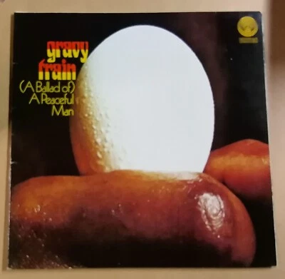 Gravy Train "(A Ballad of) a Peaceful Man" 1991 german pressing lp 33 vinyl - Immagine 1 di 4