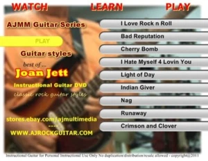 Custom Guitar Lessons, Learn Joan Jett - Picture 1 of 7
