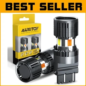 Latest CANBUS 3157 Switchback LED Bulbs - 2 Pack Amber/White Turn Signal Lights - Picture 1 of 9