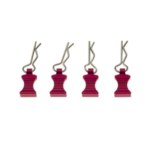 4Pcs Rc Car Body Shell Clip Pin For RC 1:10 1:8 TRX4 SCX10 Tracked Vehicles - Picture 1 of 12
