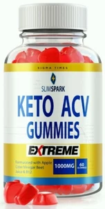 SlimSpark Keto ACV Gummies to Support Weight Loss & Metabolic Health 60ct - Picture 1 of 8