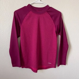Patagonia Capilene 3 Midweight Baselayer Crew Neck Shirt Size Large (12) Pink - Picture 1 of 4