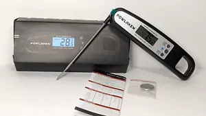 Digitales Lebensmittelthermometer - 58 ° F bis 572 ° F Hintergrundbeleuchtung Min/Max Ersatzakku - Bild 1 von 7