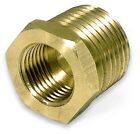 Moroso 63645 Temp Gauge Fitting Fitting, Adapter, Straight, 1/2 In Npt Male To 5