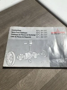 CATÁLOGO DE REPUESTOS DE MOTOR DIÉSEL DEUTZ B/FL1011F. - Imagen 1 de 4