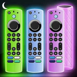 3 Stück Silikon Fernbedienung Hülle Leuchtet im Dunkeln für Firetv 4K Max (2Nd)/Insignia - Bild 1 von 11