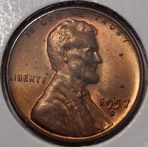 1957-D RB Lincoln centesimo - Foto 1 di 2