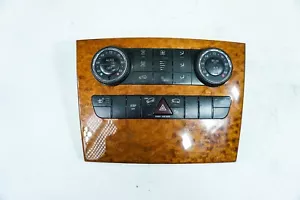 06-12 Mercedes ML350 W164 OEM AC Heater Climate Control Switch Trim Panel 5059 - Picture 1 of 17
