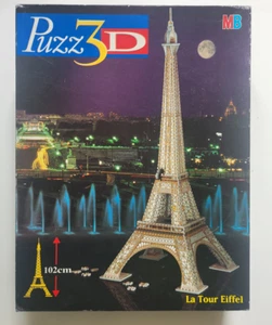 3D Puzzle MB Eifelturm La Tour Eiffel retro vintage 1990er - Bild 1 von 4