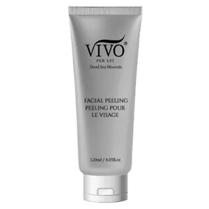 Vivo Per Lei Facial Peeling Gel Tube with Dead Sea Minerals for Face - 4.05 Floz - Picture 1 of 8