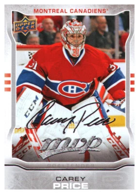 2014-15 Upper Deck MVP Silver Script #247 Carey Price - NM-MT - Image 1 of 2