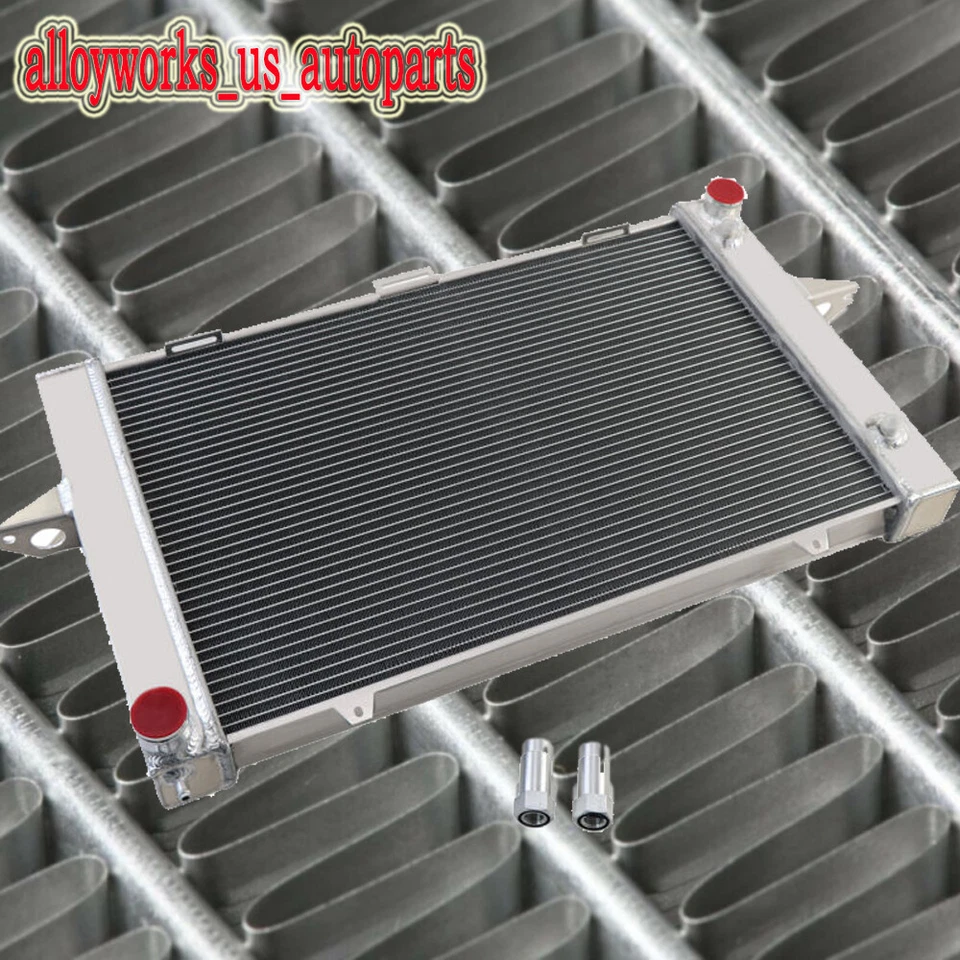 Radiador de aluminio mejorado de 2 filas para 1998-2004 1999 2000 Volvo C70 V70 S70 2,3 L Foto 1 de 4