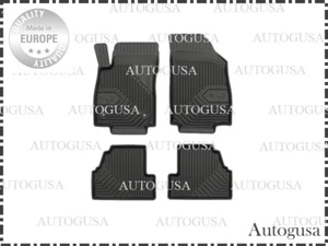 NEU LHD SCHWARZ MASSGESCHNEIDERTE GUMMI BODENMATTEN EINLAGEN FÜR BUICK ENCORE I 2015-2022 - Bild 1 von 5
