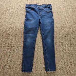 Levis Jeggings Girls 7 Pull On Medium Wash - Picture 1 of 9