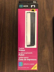 NCR Premium Farbband für EPSON LQ800 NOS Brandneu NCR Nr. 151218 - Bild 1 von 1