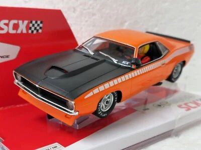 Coche Ranura SCX U10449 Trans Am Vitamina C Naranja Cuda 1970 Edición Limitada Serie # 1/32 Foto 1 de 4