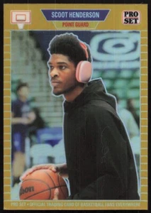 2023-24 Leaf Pro Set Metal Scoot Henderson Gold Prismatic #PSG-23 - Bild 1 von 1