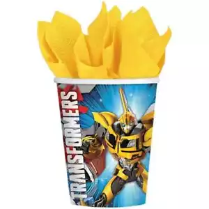 Transformers Core Cups Hot/Cold 9oz 8CT - Picture 1 of 2