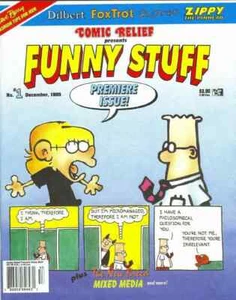 Comic Relief Presents FUNNY STUFF #1 (December 1995) - VF/NM - Foto 1 di 9