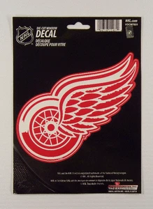 Calcomanía de hockey DETRIOT RED WINGS 5,5"" x 5"" NHL - Imagen 1 de 1