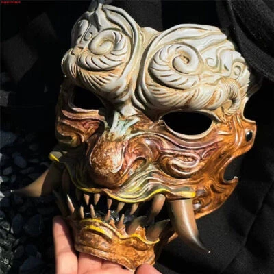 Black Myth: Wukong Galeguard Beast Mask Adult Halloween Cosplay Prop Resin Mask - Image 1 of 4