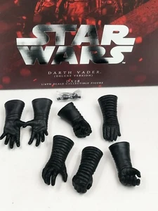 1:6 Darth Vader Hands Accessories Figure Hot Toys Star Wars Obi-Wan Kenobi DX28 - Picture 1 of 2