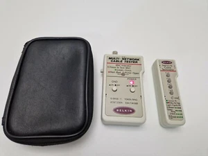 Belkin Multi Network Cable Tester BNC With Case - Afbeelding 1 van 11
