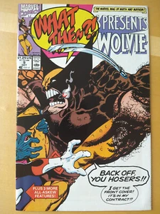 "Was zum?! Presents Wolvie" #9 Marvel Comics 1990 Near Mint - Bild 1 von 3