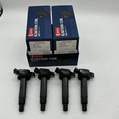 4x Denso Ignition Coils 90919-02244 673-1307 For Toyota Camry Corolla RAV4 - Image 1 of 4