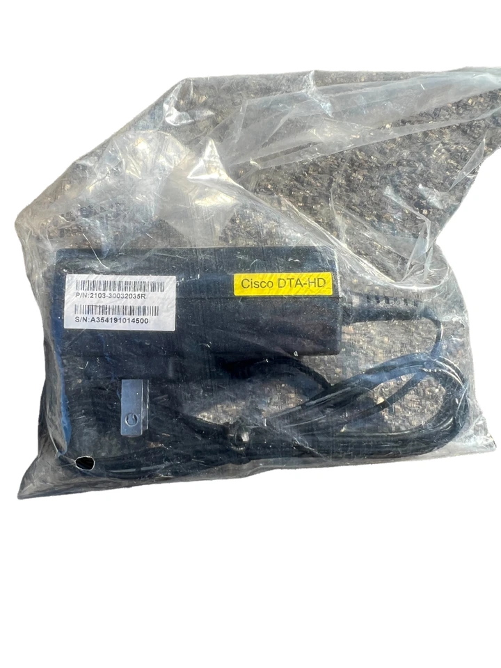 Cisco LiteOn AC Power Adapter PB-1080-2SA2 DTA-HD TF Power Cord Cable - Image 1 of 1