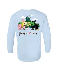 PUPPIE LOVE - WICKED / Wizard of Oz / Good Witch, Bad Witch YOUTH LS T-shirt NEW - Picture 1 of 2