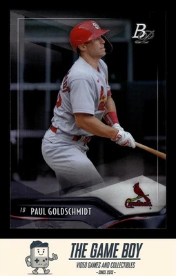 2021 Bowman Platinum #38 Paul Goldschmidt St. Louis Cardinals - Image 1 of 2