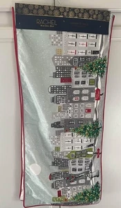 NEU Rachel Roy Holiday City Szene Tischläufer 16 x 72 Zoll - Bild 1 von 5